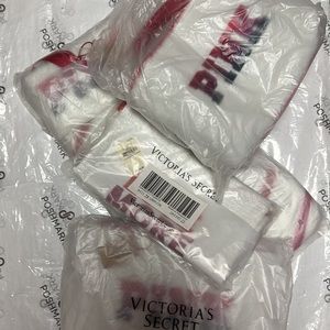 PINK Victoria’s Secret Limited Edition White Sherpa with Multi-Color Bundle - 5